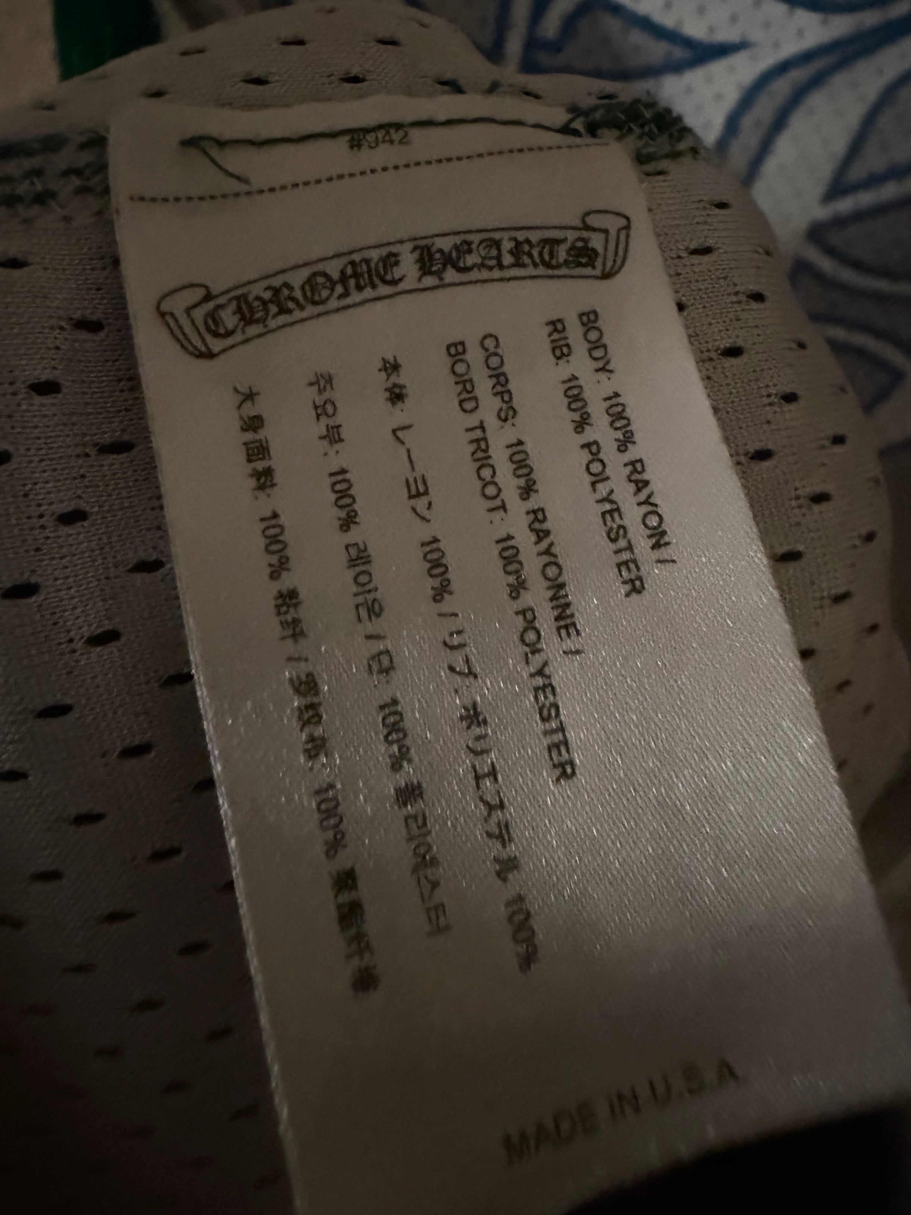 Chrome Hearts F&F Sample Jersey