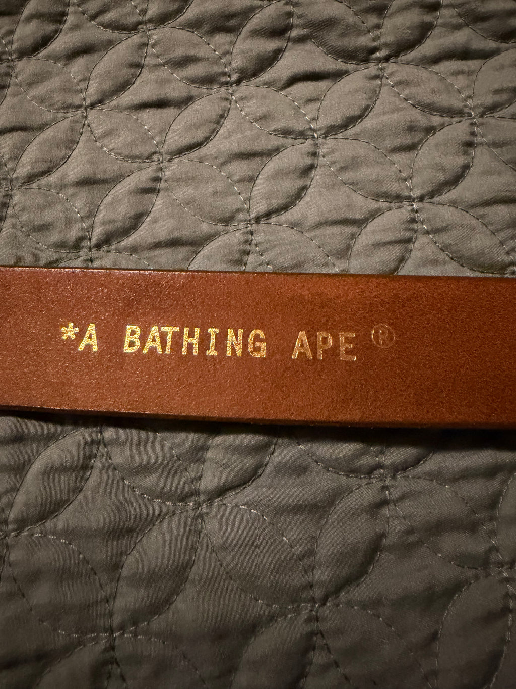 Bape Sta Logo Belt