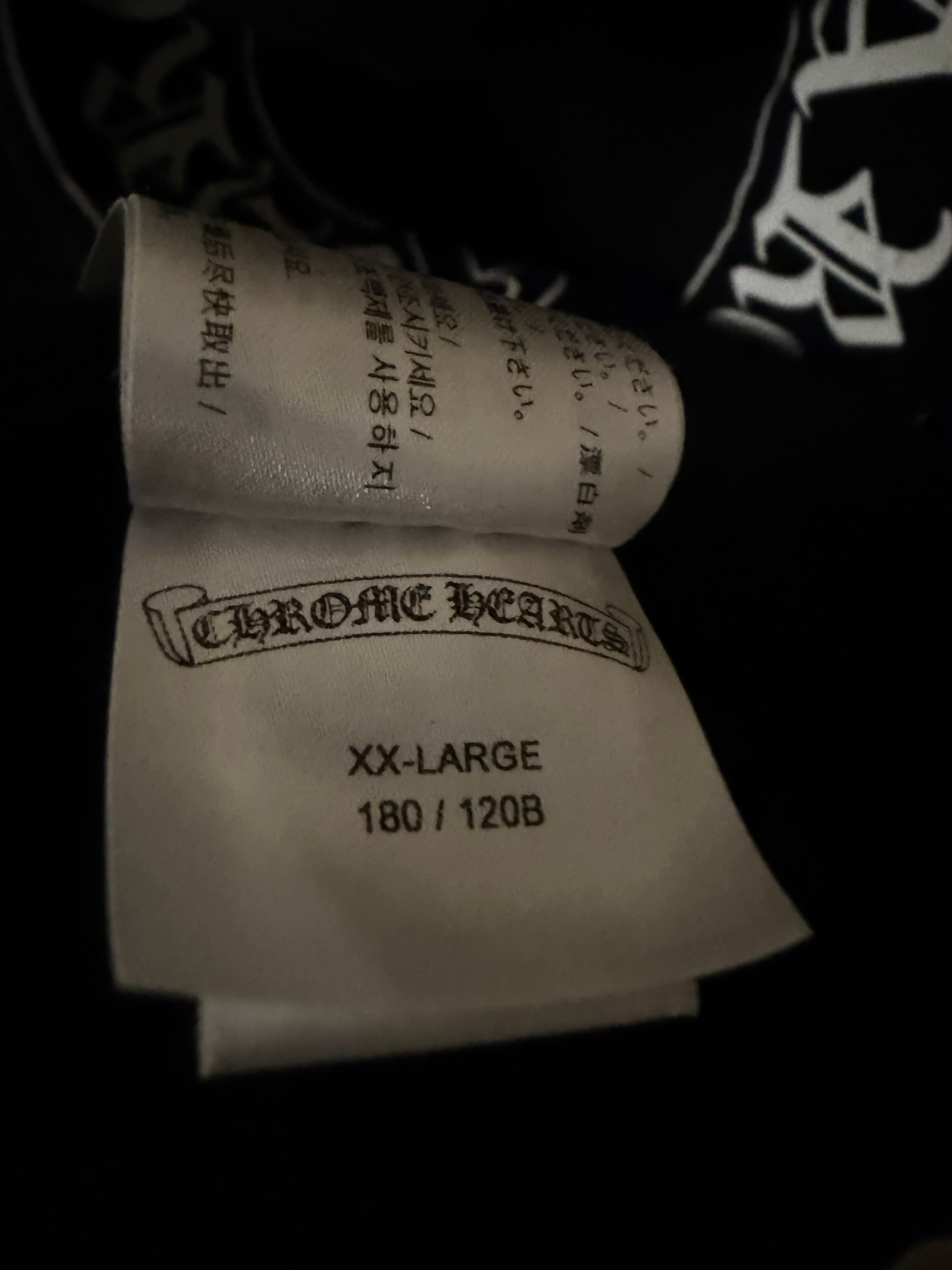 Chrome Hearts Pull Over Floral Hoodie