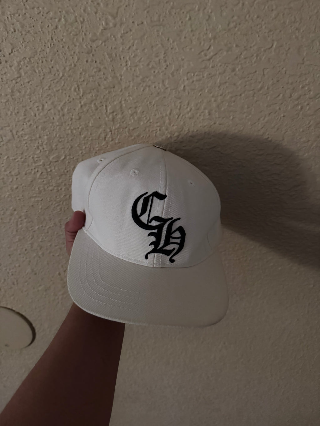 Chrome Hearts CH Embroidered Fitted Hat 7 1/2