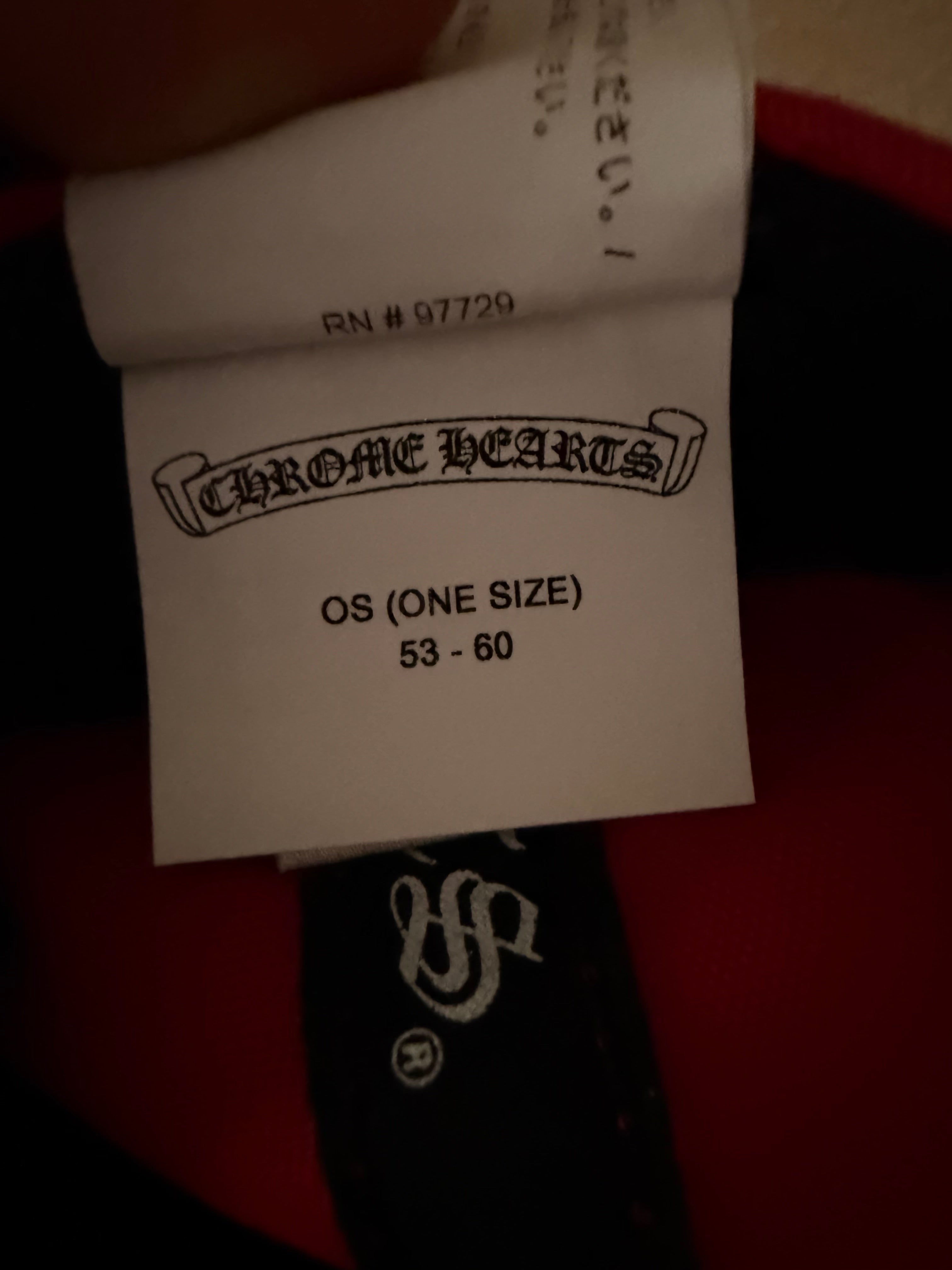 Chrome Hearts CH Embroidered Hat
