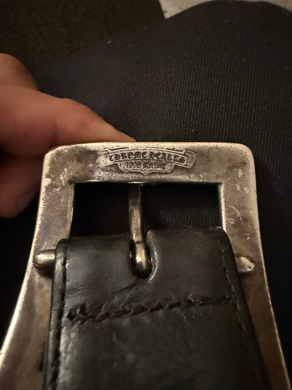 Vintage Chrome Hearts OTJ 3-Piece Belt